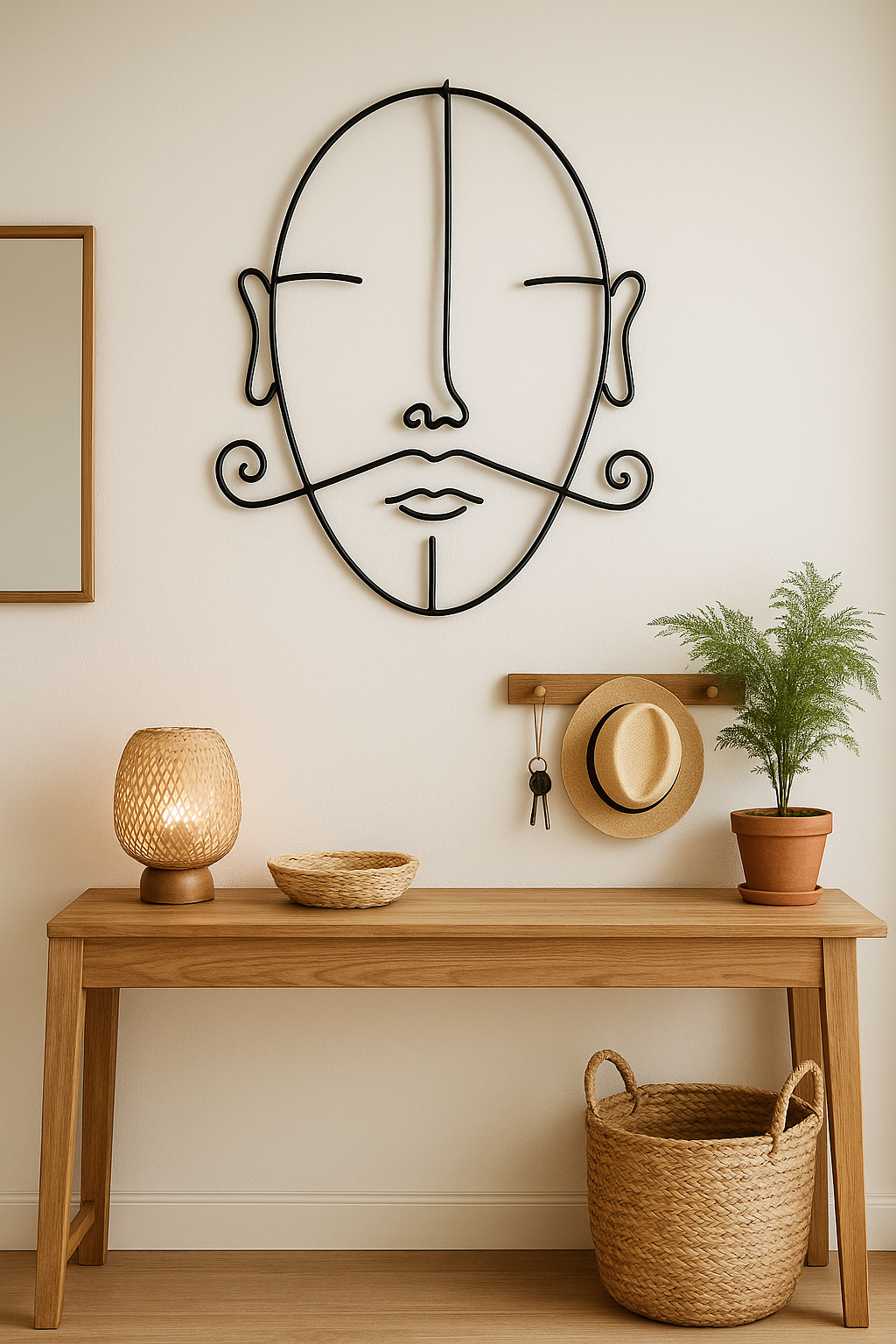 Adorno de Pared Artesanal en Hierro – Hecho a Mano - Cocina