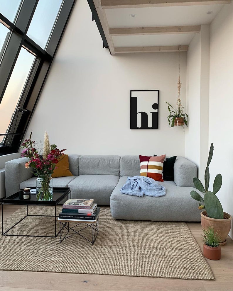 Cuadro Decorativo Frase , "hi" - Tree House Deco