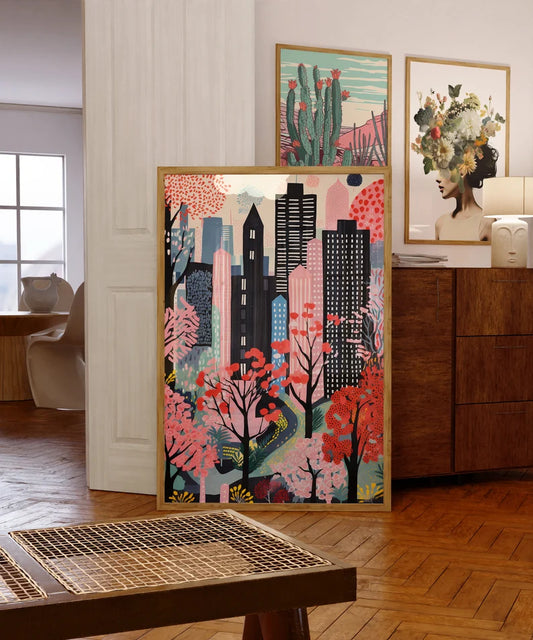 Cuadro Decorativo Viajes, New York, NY, Colores II