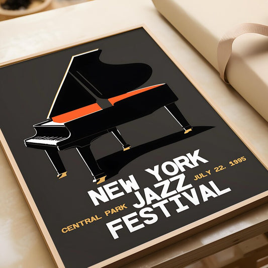 Cuadro Decorativo Música, Jazz Festival New Yok