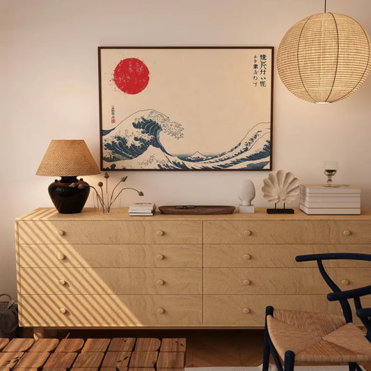 Cuadro Decorativo Viajes, Japón, La Gran Ola