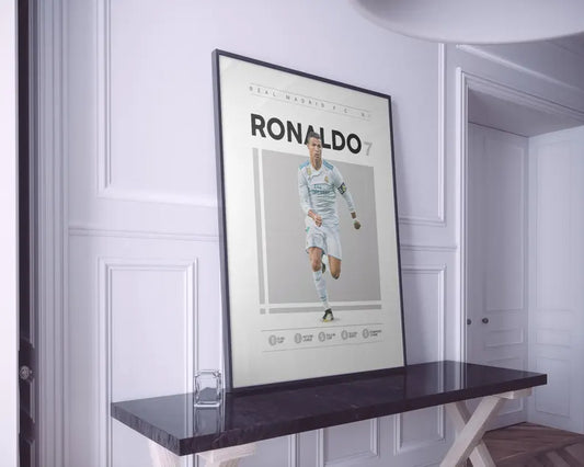 Cuadro Decorativo Póster Fútbol, Ronaldo I