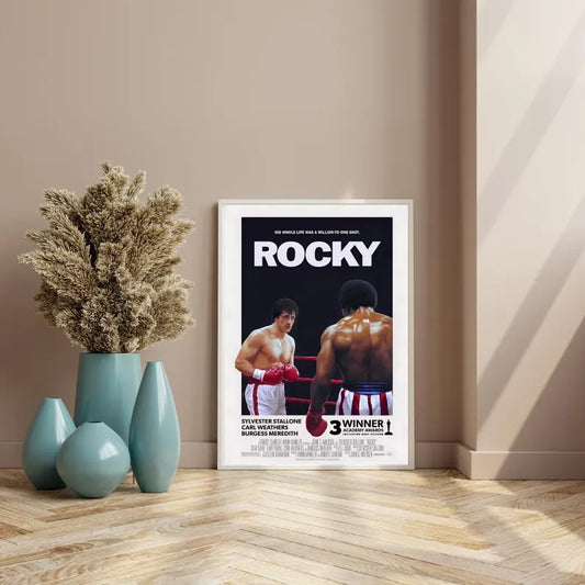 Cuadro Decorativo Póster Boxeo, Rocky