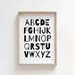 Cuadro Decorativo Infantil , Abecedario - Tree House Deco