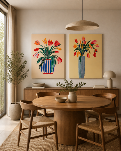 Set x2 Cuadros Decorativos Sin Marco - MDF 9mm Dopamin Colection XX