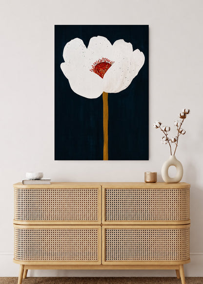 Cuadro Decorativo Sin Marco - MDF 9mm Abstractos Ilustraciones Modernas Flor - foto 2
