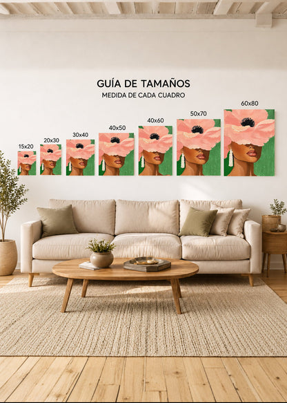 Cuadro Decorativo Sin Marco - MDF 9mm Abstractos Ilustraciones Modernas XXXIII - foto 5