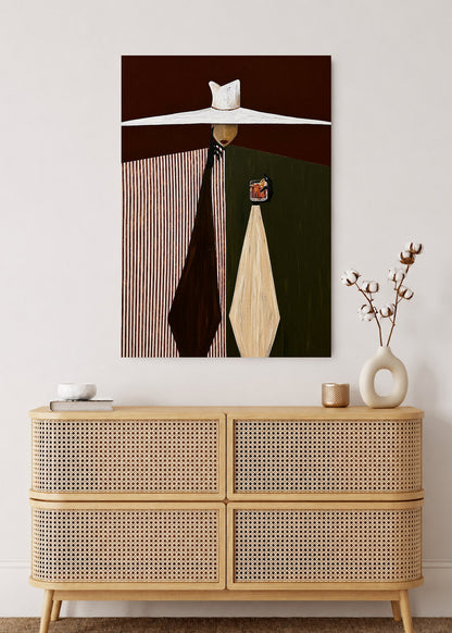 Cuadro Decorativo Sin Marco - MDF 9mm Abstractos Ilustraciones Modernas Xxxxviii - foto 2
