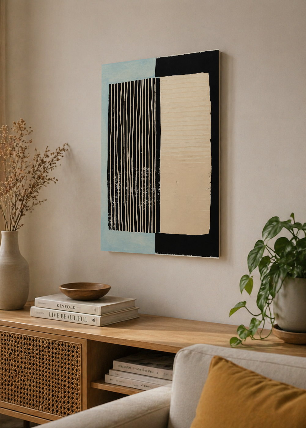 Cuadro Decorativo Sin Marco - MDF 9mm Abstractos Modernos Abrilia VIII - foto 4