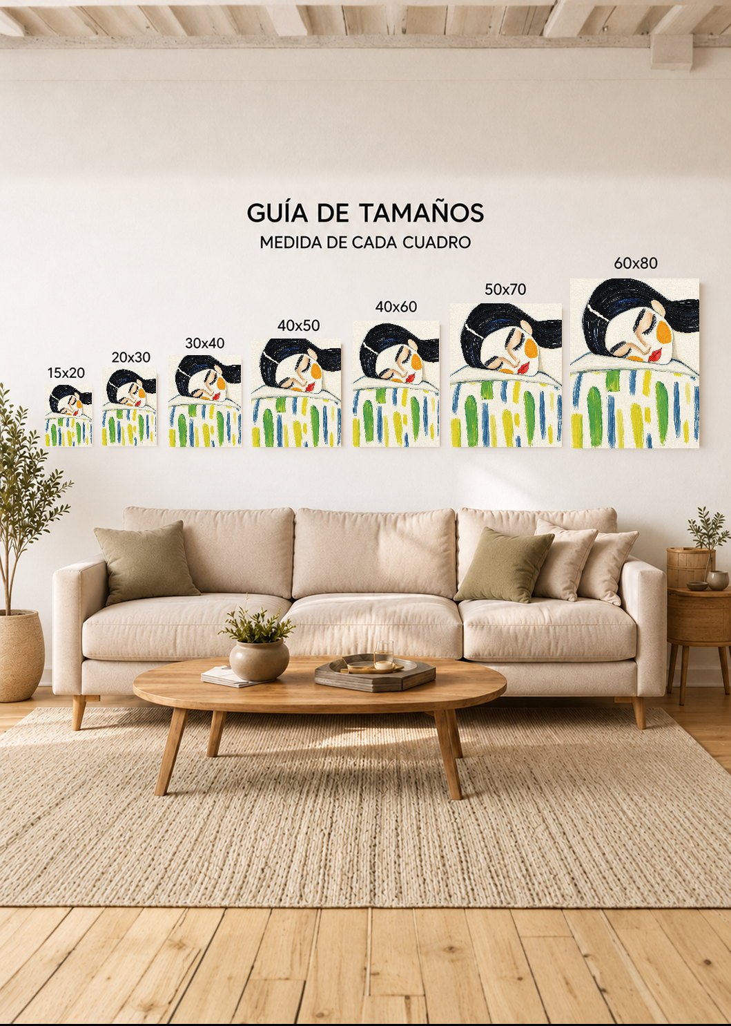 Cuadro Decorativo Sin Marco - MDF 9mm Abstractos Modernos Abrilia XII - foto 5