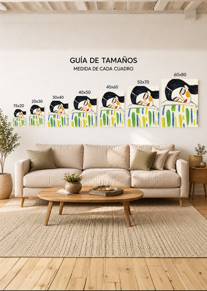 Cuadro Decorativo Sin Marco - MDF 9mm Abstractos Modernos Abrilia XII - foto 5
