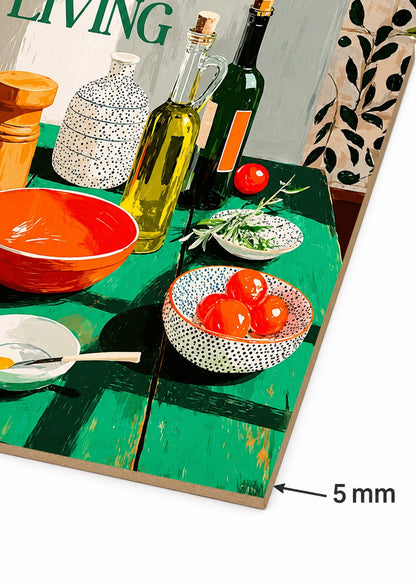 Cuadro Decorativo Sin Marco - MDF 9mm Abstractos Modernos Ilustraciones Modernas VIII - foto 6