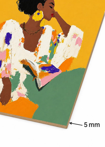 Cuadro Decorativo Sin Marco - MDF 9mm Abstractos Modernos Ilustraciones Modernas XII - foto 6