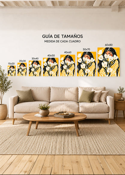 Cuadro Decorativo Sin Marco - MDF 9mm Abstractos Modernos Ilustraciones Modernas XXVI - foto 5