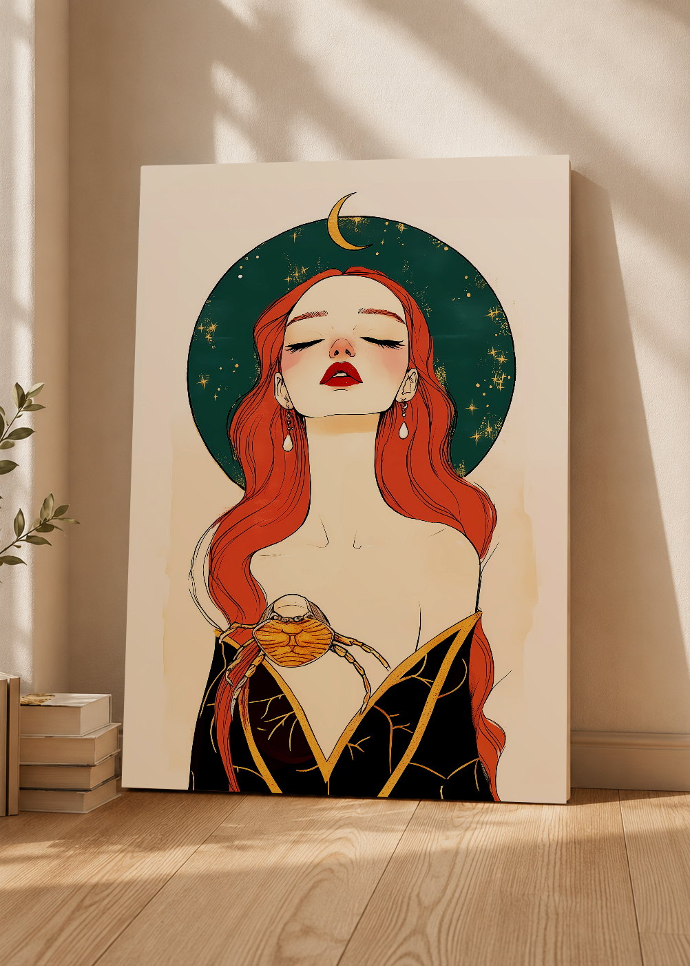 Cuadro Decorativo Sin Marco - MDF 9mm Artistas del Zodíaco Astrología Cáncer VII - foto 3