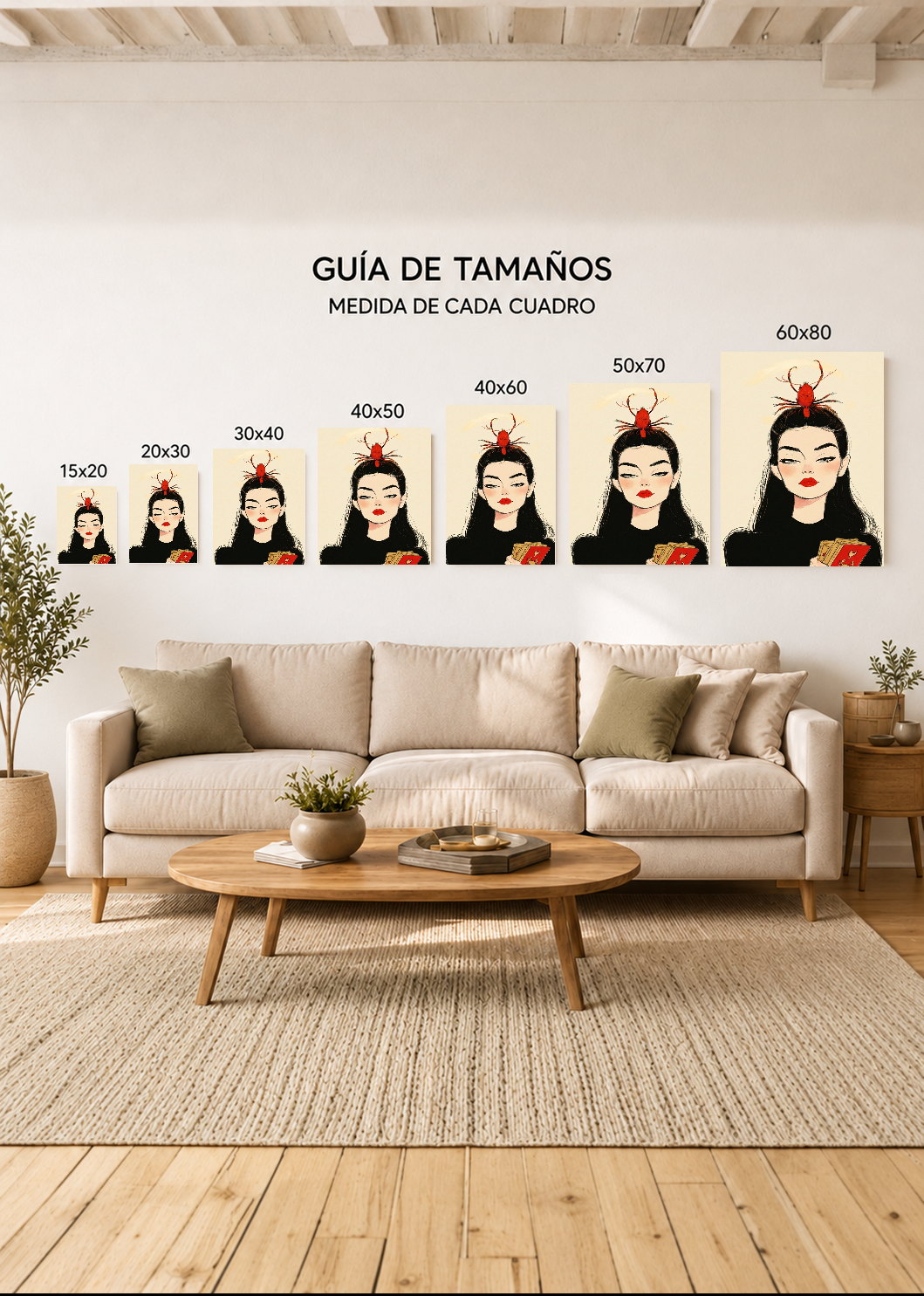 Cuadro Decorativo Sin Marco - MDF 9mm Artistas del Zodíaco Astrología Escorpio VIII - foto 5