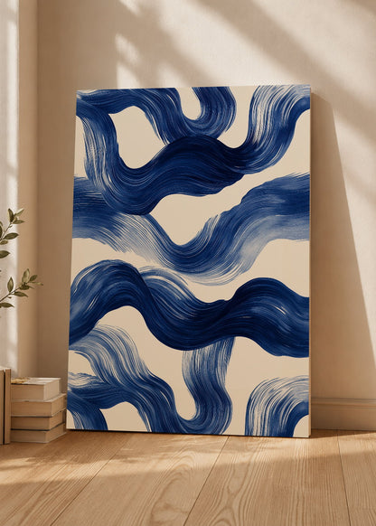 Cuadro Decorativo Sin Marco - MDF 9mm Azul Como el Mar Azul III - foto 3