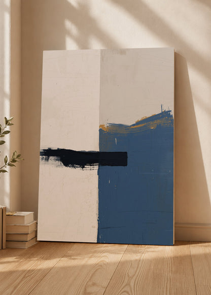 Cuadro Decorativo Sin Marco - MDF 9mm Azul Como el Mar Azul XIX - foto 3