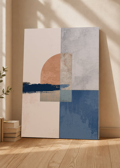 Cuadro Decorativo Sin Marco - MDF 9mm Azul Como el Mar Azul XX - foto 3