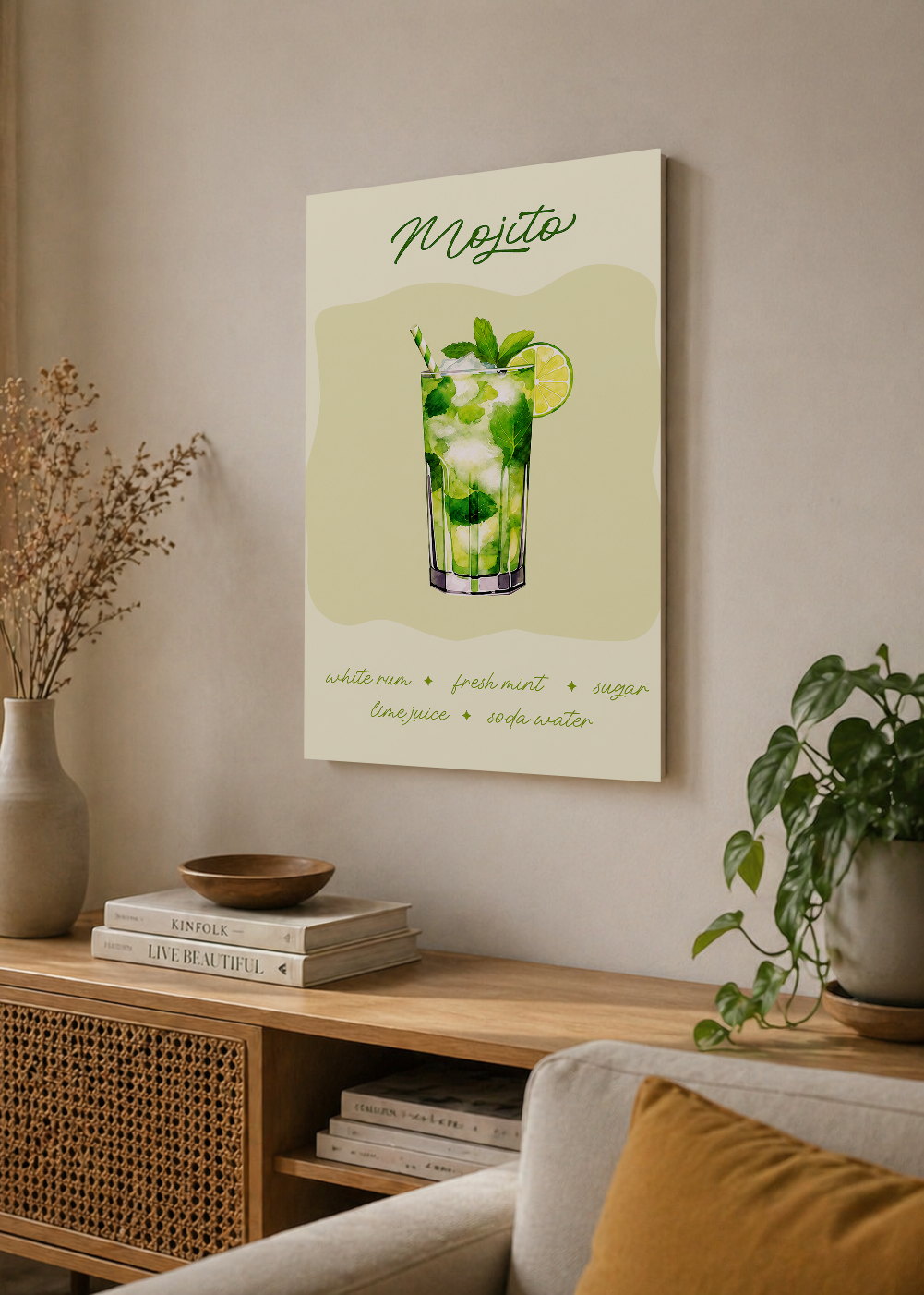 Cuadro Decorativo Sin Marco - MDF 9mm Barra The Bar Wall Tragos IV - foto 4