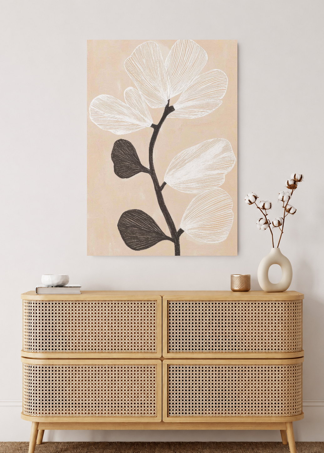 Cuadro Decorativo Sin Marco - MDF 9mm Botánicos Plantas Botanic Vibes XIX - foto 2