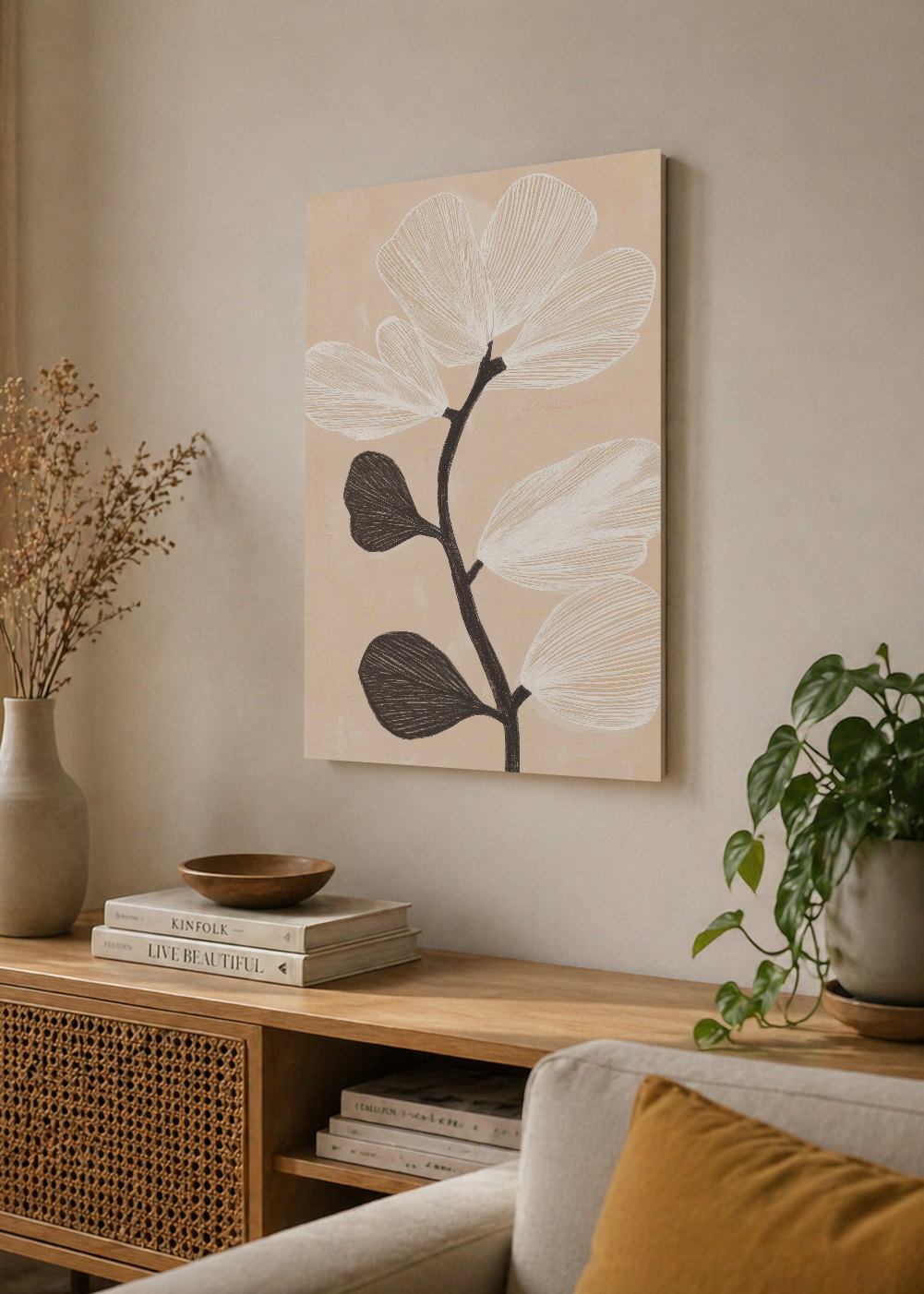Cuadro Decorativo Sin Marco - MDF 9mm Botánicos Plantas Botanic Vibes XIX - foto 4