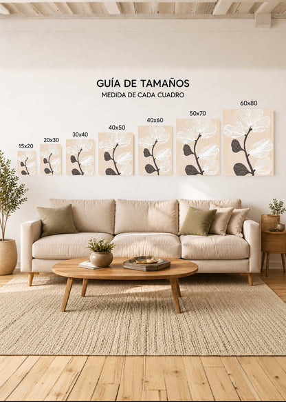 Cuadro Decorativo Sin Marco - MDF 9mm Botánicos Plantas Botanic Vibes XIX - foto 5