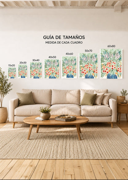Cuadro Decorativo Sin Marco - MDF 9mm Botánicos Plantas Botanic Vibes XVI - foto 5