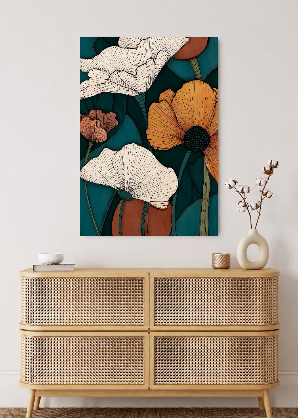 Cuadro Decorativo Sin Marco - MDF 9mm Botánicos Plantas Botanic Vibes XV - foto 2