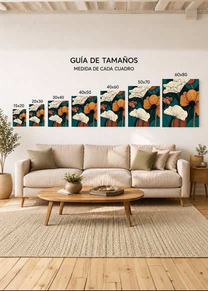 Cuadro Decorativo Sin Marco - MDF 9mm Botánicos Plantas Botanic Vibes XV - foto 5
