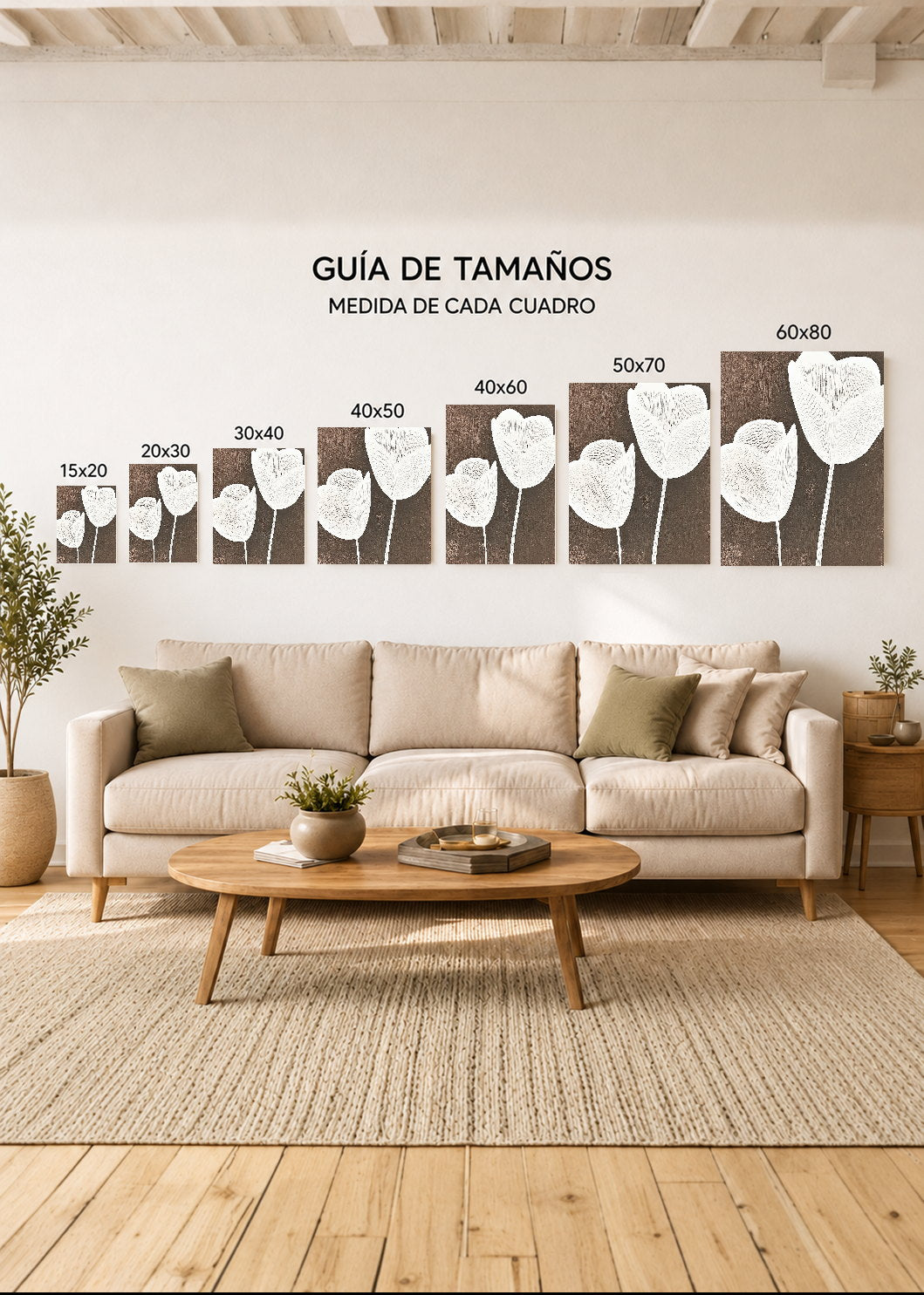 Cuadro Decorativo Sin Marco - MDF 9mm Botánicos Plantas Botanic Vibes XXII - foto 5