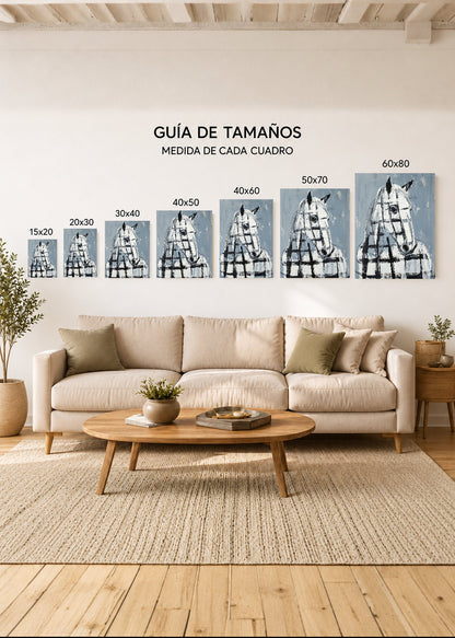 Cuadro Decorativo Sin Marco - MDF 9mm Caballos Amantes de los Caballos XV - foto 5
