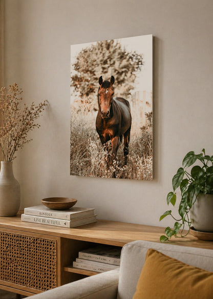 Cuadro Decorativo Sin Marco - MDF 9mm Caballos Amantes de los Caballos XXVIII - foto 4