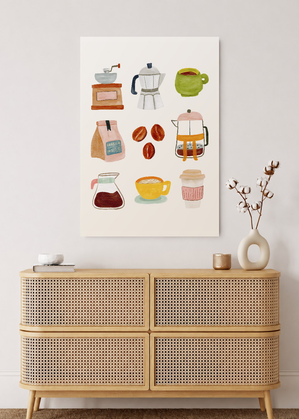Cuadro Decorativo Sin Marco - MDF 9mm Coffee Mood XV - foto 2