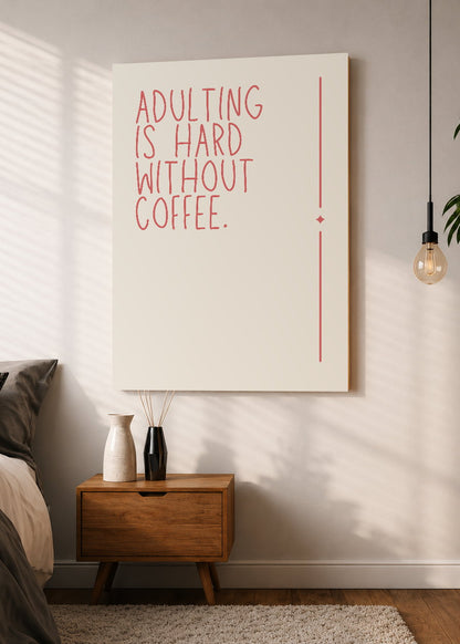 Cuadro Decorativo Sin Marco - MDF 9mm Coffee Mood XVIII - foto 1