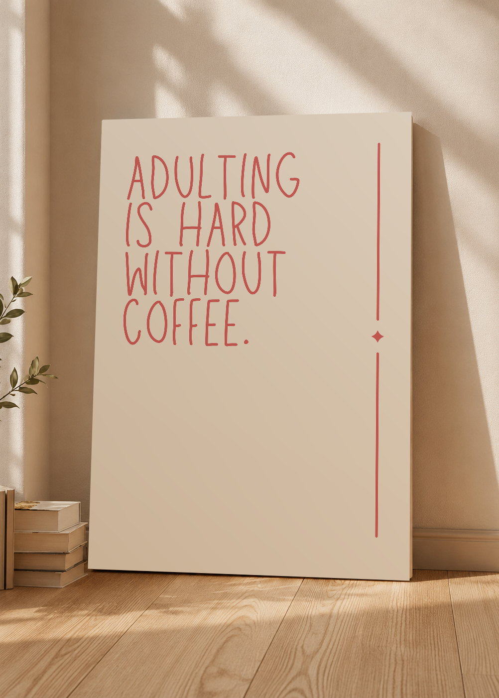Cuadro Decorativo Sin Marco - MDF 9mm Coffee Mood XVIII - foto 3