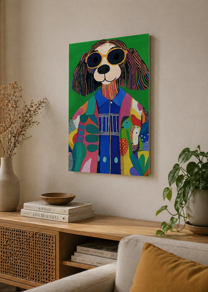 Cuadro Decorativo Sin Marco - MDF 9mm Como Perros y Gatos V - foto 4