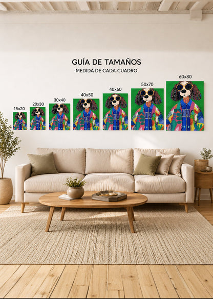 Cuadro Decorativo Sin Marco - MDF 9mm Como Perros y Gatos V - foto 5