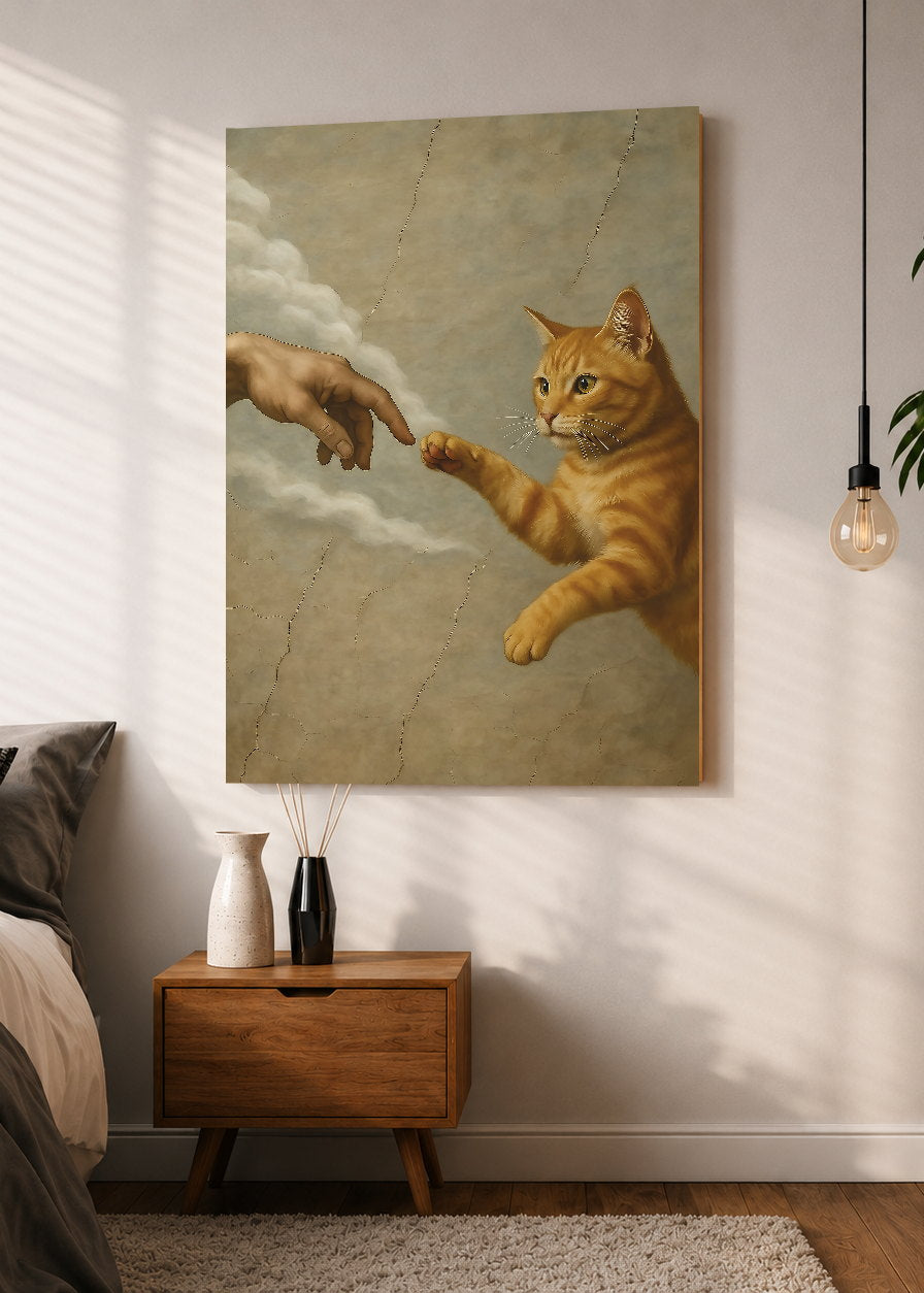 Cuadro Decorativo Sin Marco - MDF 9mm Como Perros y Gatos XIV - foto 1