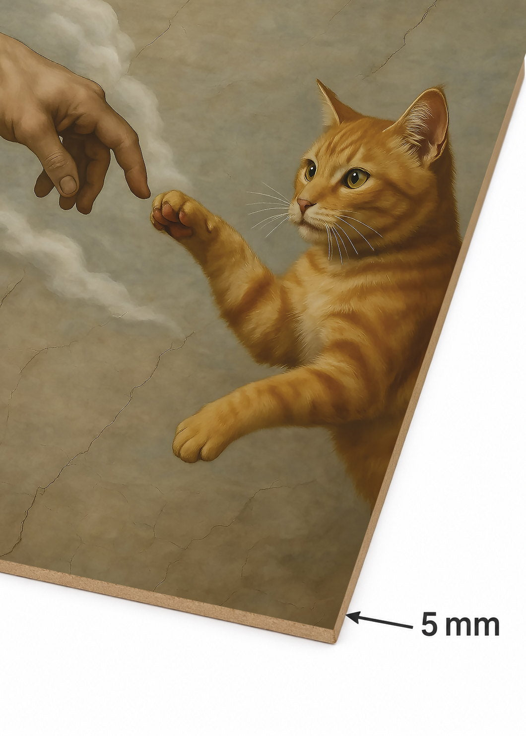 Cuadro Decorativo Sin Marco - MDF 9mm Como Perros y Gatos XIV - foto 6