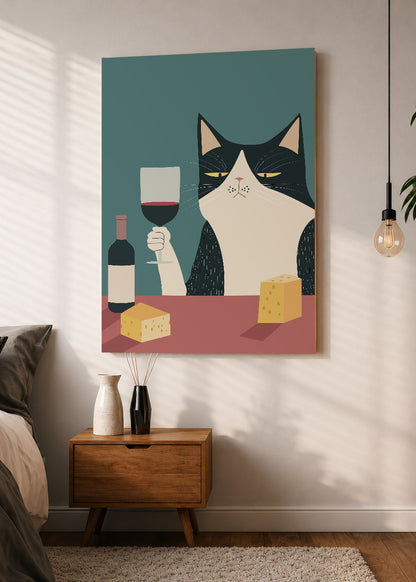 Cuadro Decorativo Sin Marco - MDF 9mm Como Perros y Gatos XIX - foto 1