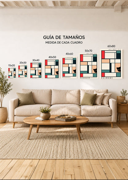 Cuadro Decorativo Sin Marco - MDF 9mm Como Perros y Gatos XXII - foto 5
