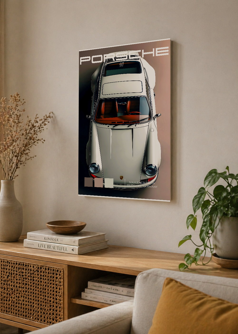Cuadro Decorativo Sin Marco - MDF 9mm Deportes Autos The Man Cave Collection - Diseño 2 - foto 4
