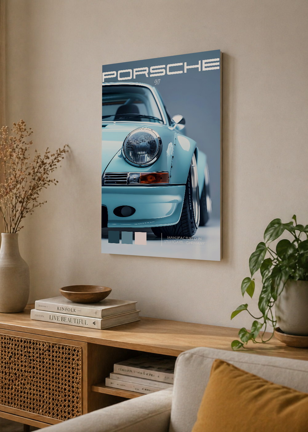 Cuadro Decorativo Sin Marco - MDF 9mm Deportes Autos The Man Cave Collection IX - foto 4