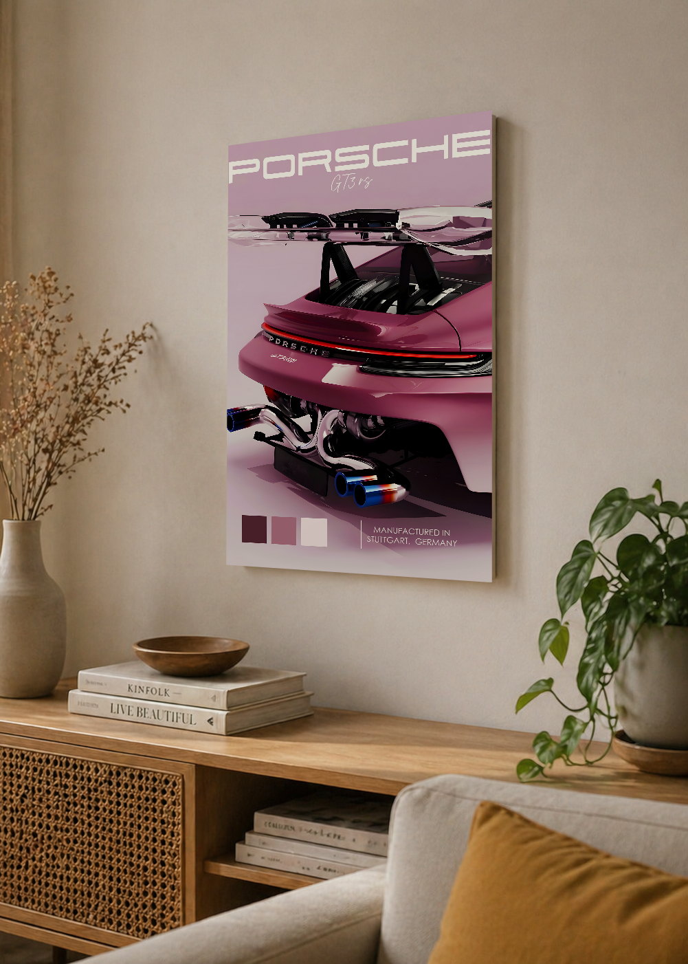 Cuadro Decorativo Sin Marco - MDF 9mm Deportes Autos The Man Cave Collection XI - foto 4