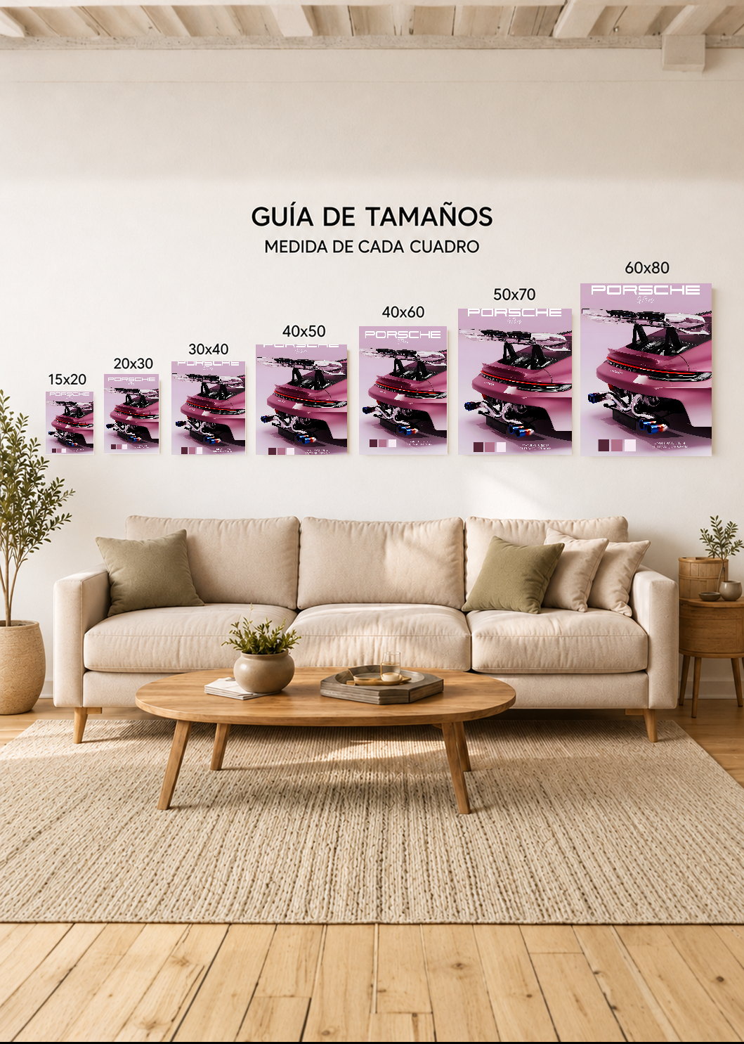 Cuadro Decorativo Sin Marco - MDF 9mm Deportes Autos The Man Cave Collection XI - foto 5