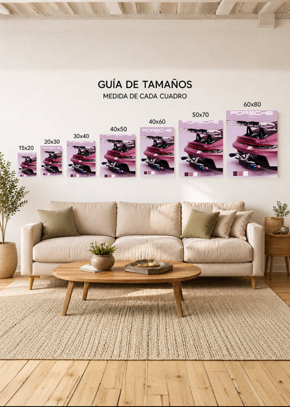 Cuadro Decorativo Sin Marco - MDF 9mm Deportes Autos The Man Cave Collection XI - foto 5