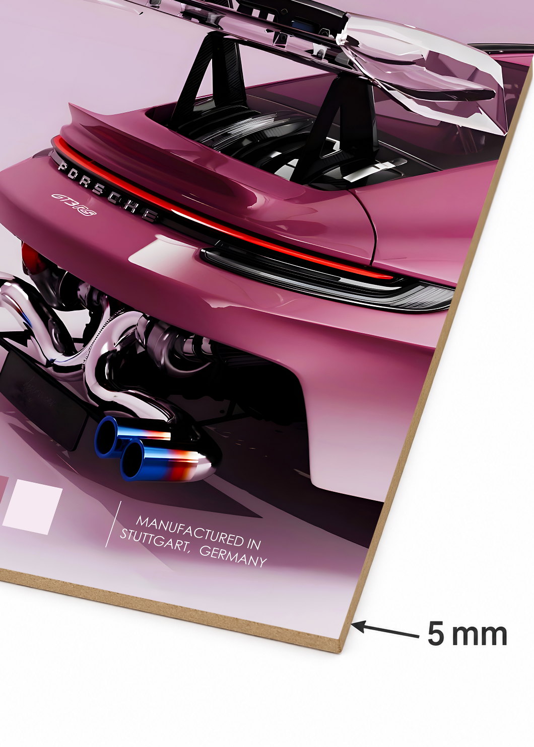 Cuadro Decorativo Sin Marco - MDF 9mm Deportes Autos The Man Cave Collection XI - foto 6