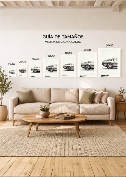 Cuadro Decorativo Sin Marco - MDF 9mm Deportes Autos The Man Cave Collection XXI - foto 5