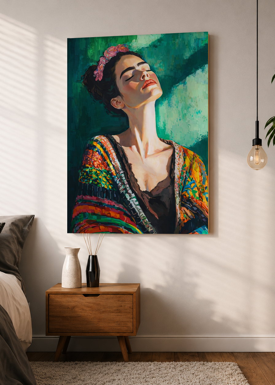 Cuadro Decorativo Sin Marco - MDF 9mm Edición Especial Frida Kahlo I - foto 1